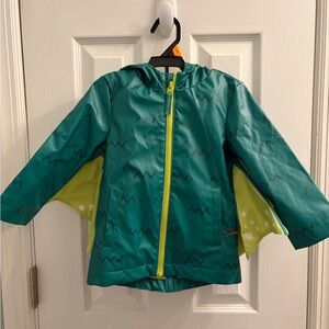 Cat & Jack Boys 2T Dragon Raincoat